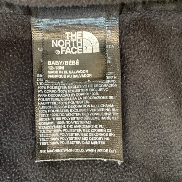 The North Face : Baby Glacier Full-Zip Hoodie - Picture 3 of 4